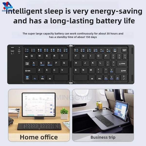 Pocket-Sized Bluetooth Keyboard