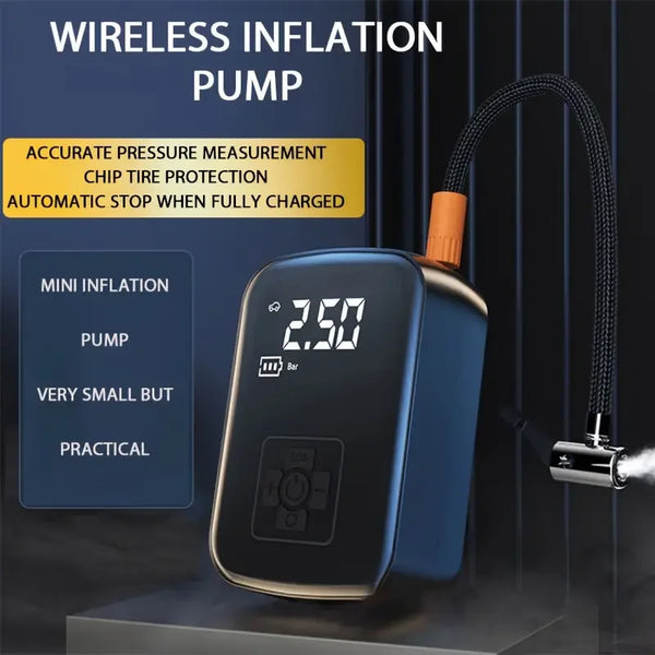 Portable Car Tire Inflator Pump